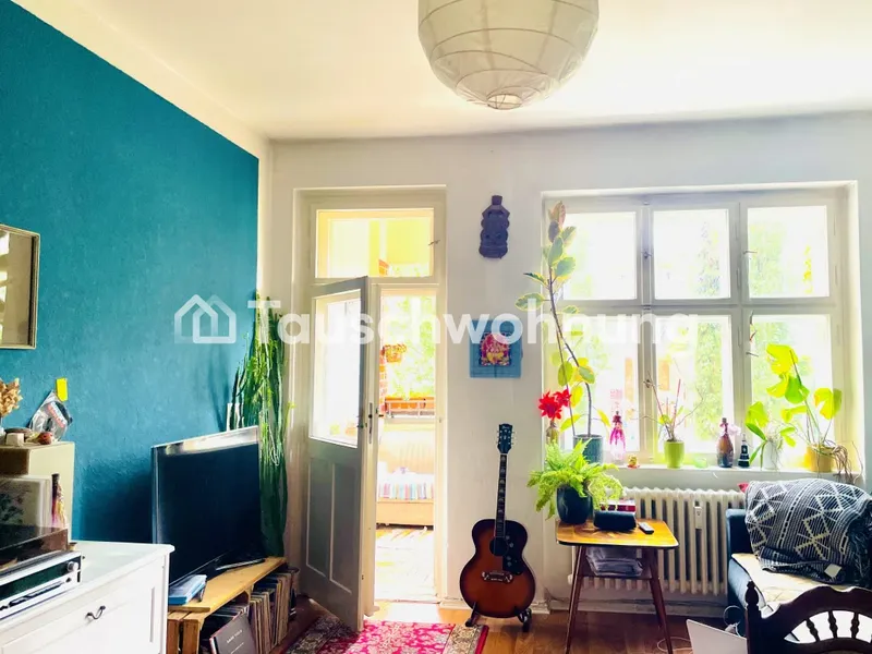 Tauschwohnung: 2,5 Zimmer,Balkon, 69m2, WG geeignet — photo 1